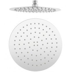 250mm 10 inch Stainless steel Super-slim Round Chrome Rainfall Shower Head  250mm 10 inch Stainless steel Super-slim Round Chrome Rainfall Shower Head